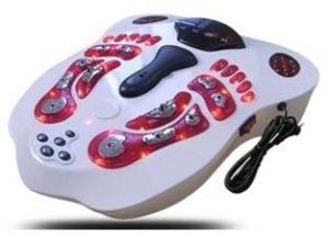 Electric heating foot massager