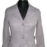 Ladies Leather Long Jackets