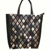 Ladies Leather Shopper Handbag