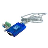 Industrial USB to RS485/422 DB9 Male Serial Interface Conver