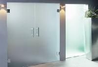 frameless glass doors