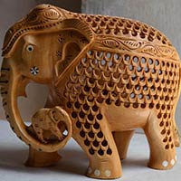 Wooden Large Elephant