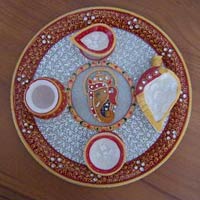 Marble Pooja Thali