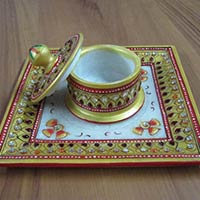 Marble Tray Set