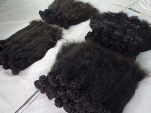 Machine Weft Indian Straight Virgin Hair