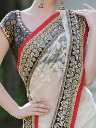 stone work sarees