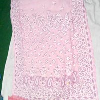 Chikan Embroidered Saree