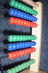 12 Rod Multi Color Student Abacus