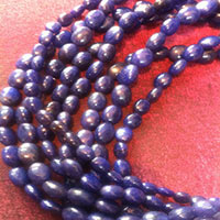 Blue Sapphire Beads Necklace