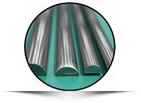 steel half round bar