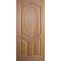 Teak HDF Moulded Panel Doors