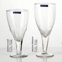 3 Pieces Glass Plain Wine Tumbler