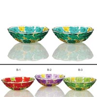 2 Piece Glass Bowl Set