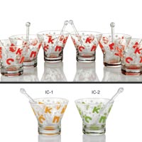 Glass Ice Cream Cups