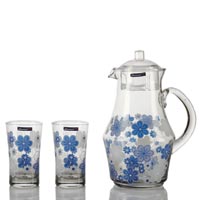 7 Piece Glass Lemonade Set