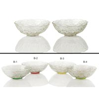2 Piece Glass Bowl Set