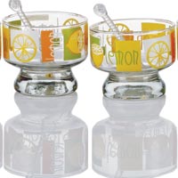 Glass Ice Cream Cups