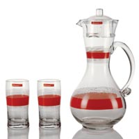 7 Piece Glass Lemonade Set