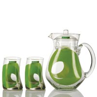 7 Piece Glass Lemonade Set