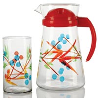7 Piece Glass Lemonade Set