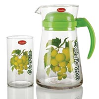 7 Piece Glass Lemonade Set