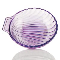 4 Piece Glass Snack Plate Set