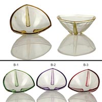 2 Piece Glass Bowl Set