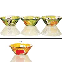 4 Piece Glass Bowl Set