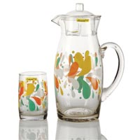 7 Piece Glass Lemonade Set