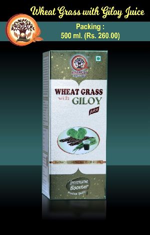Wheat Grass with Giloy Juice