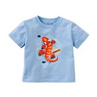 Boys Round Neck T Shirt