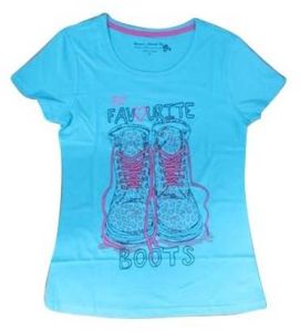 Ladies Round Neck T-shirts