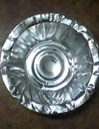 Silver Paper Bowl