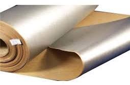 Silver kaft paper