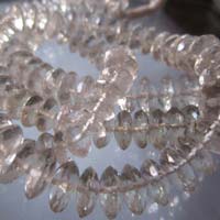 Crystal Faceted Rondelle Beads