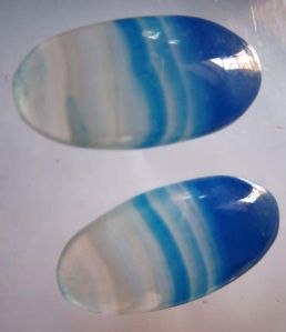 Multi Chalcedony 12x24mm Cabochons