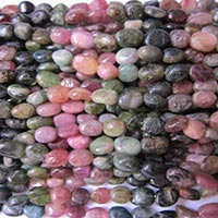 Tourmaline Oval Gemstone Beads
