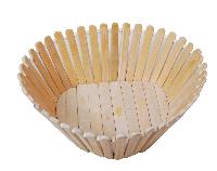 Bamboo Made Heart Shaped Basket