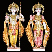 Marble Ram Darbar Statues