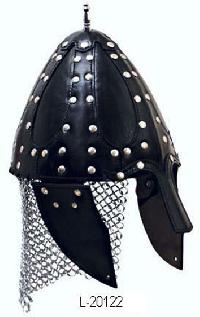 Leather Roman Helmet 2