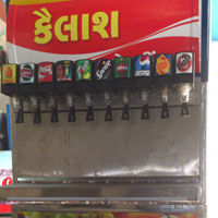 10 Valve Soda Vending Machine