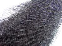 soft net grey fabric