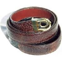 Emu Leather Belt