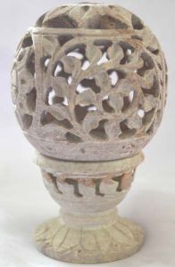 marble handicraft candle lamp