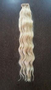 Bleached Human Hair Extensions