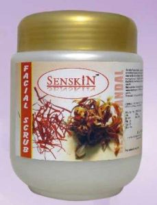 Saffron Facial Scrub