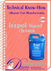 Ieepol Liquid Cleaner Formulation (eReport)