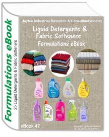 Liquid detergents formulations eBook47 has 25 formulations