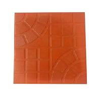 garden chequered tiles