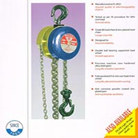 Chain pulley blocks